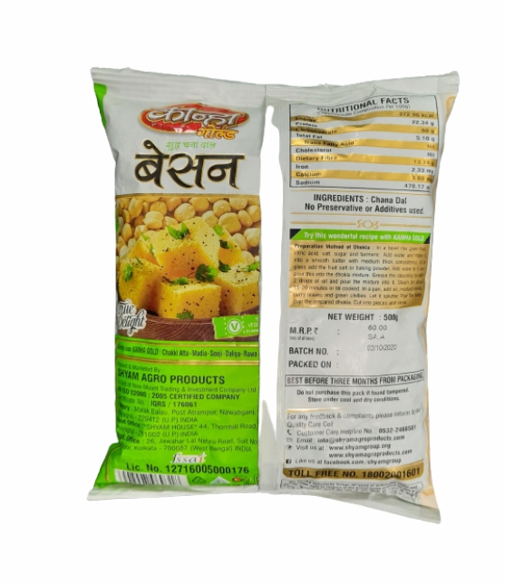 KANHA GOLD PREMIUM BESAN (500GM)