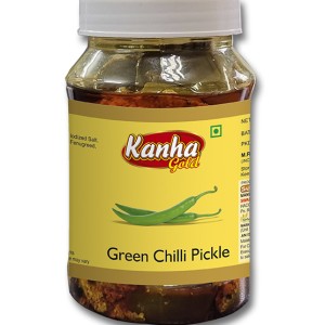 Kanha Gold Green Chilli Pickle