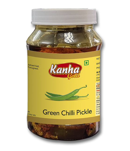 Kanha Gold Green Chilli Pickle